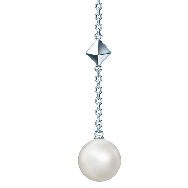 Birks Rock & Pearl Drop Necklace with Pearl