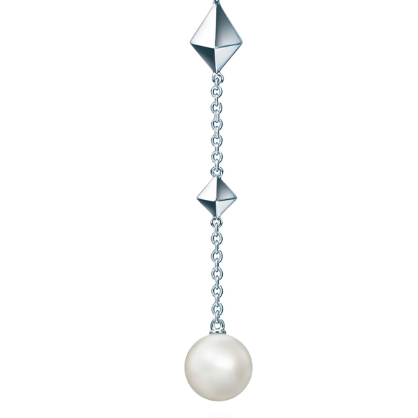 Birks Rock & Pearl Drop Necklace with Pearl