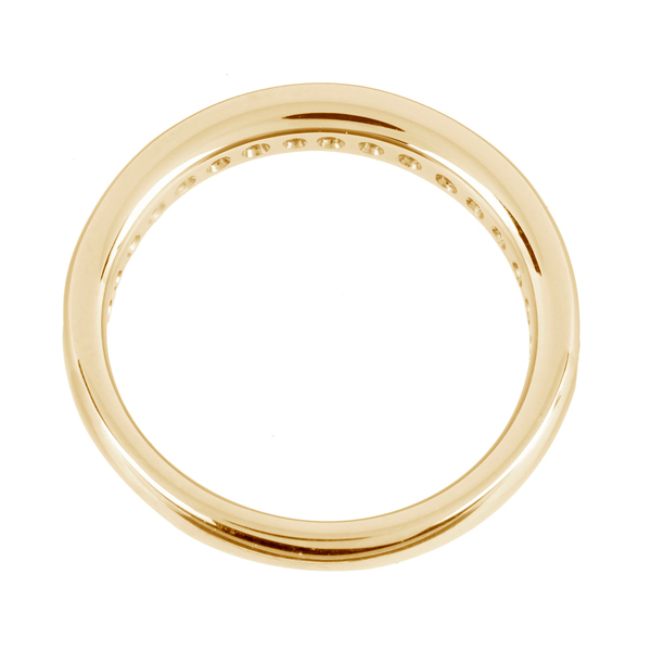 18ct Yellow Gold 0.50cttw Diamond Half Eternity Ring